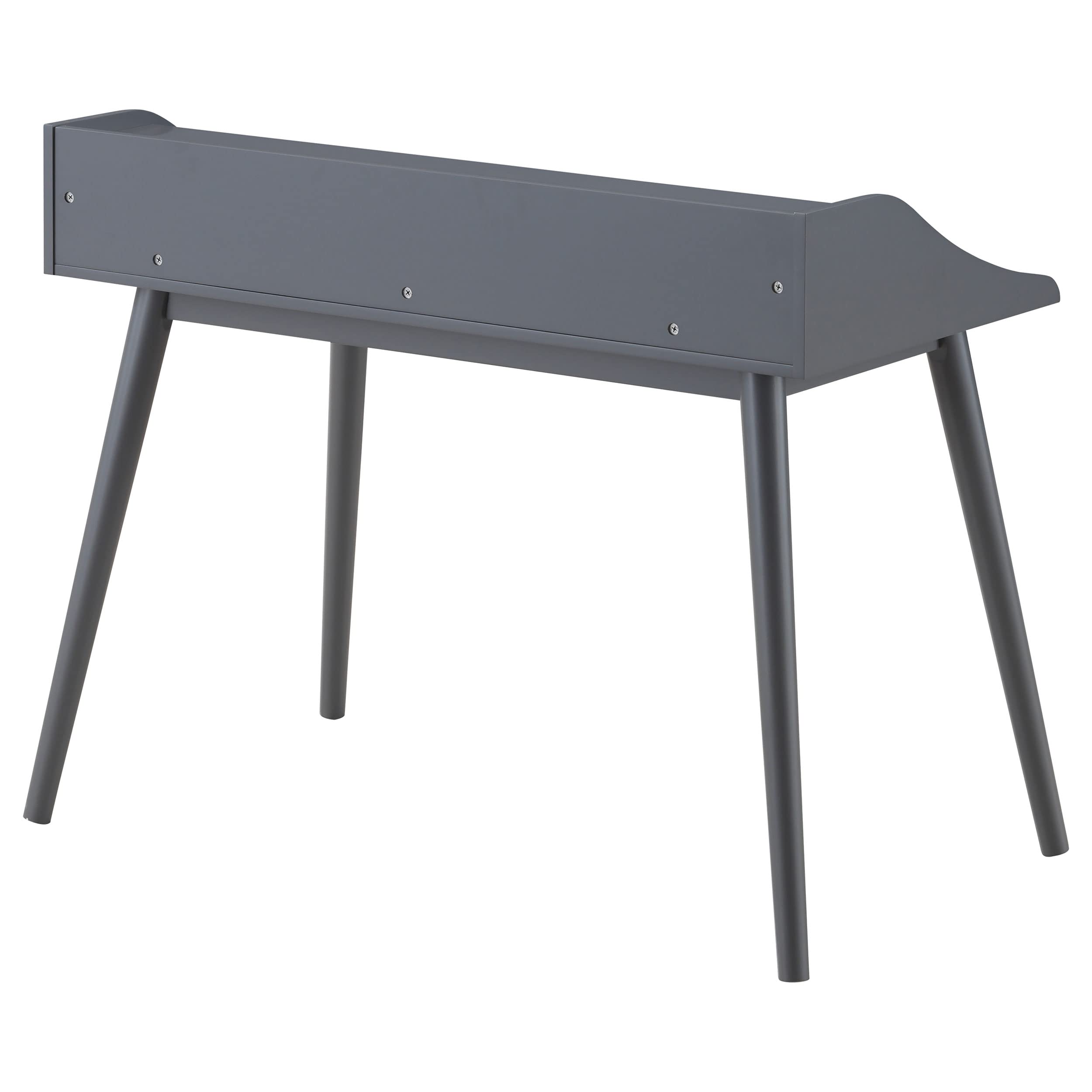 Coaster Home Furnishings Percy Mid-Century Modern 4-Compartment Gray Writing Desk 804497