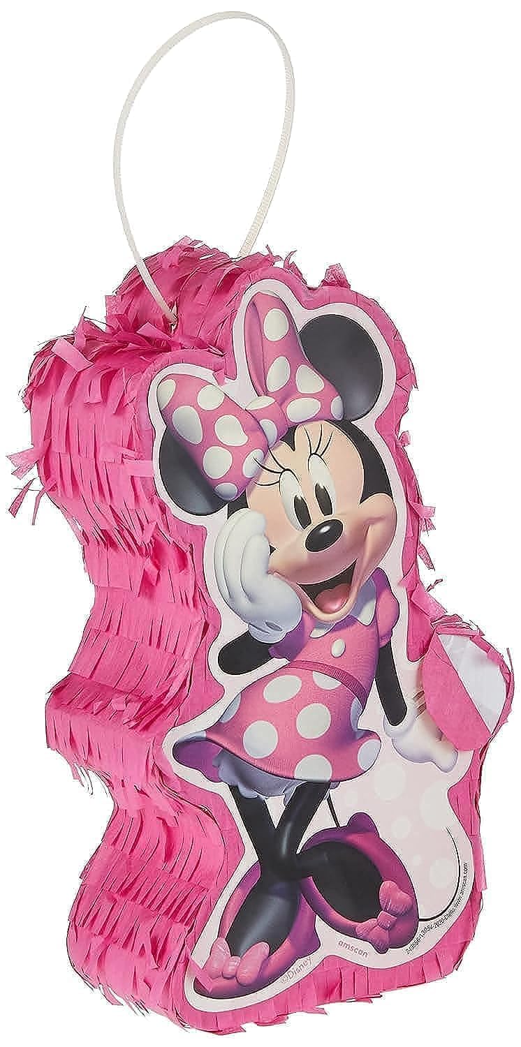 Minnie Mouse Mini Pinata Decoration - 4'' x 7'' | 1 Pc