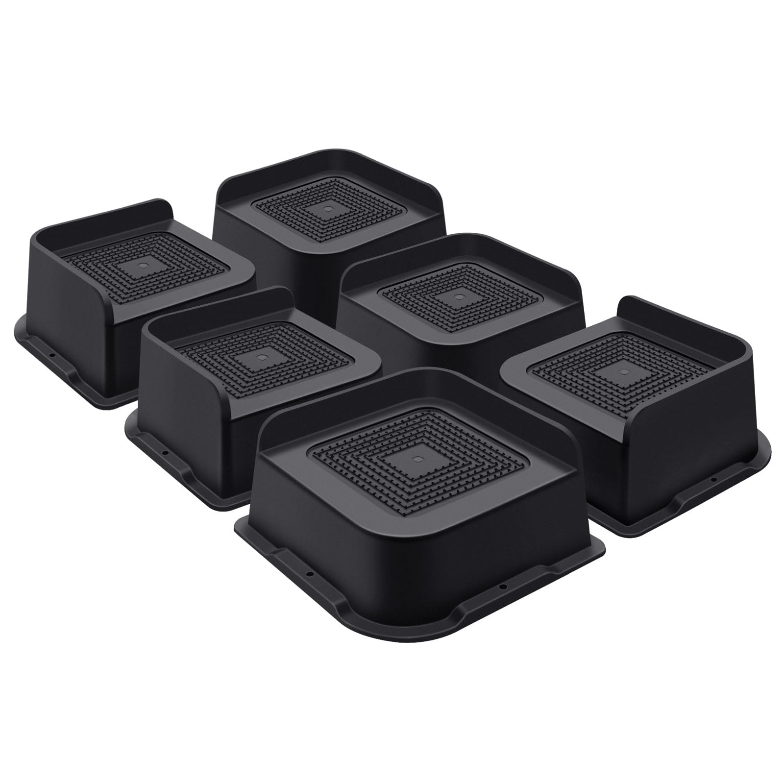 Annkut Bed Risers 2 Inch Heavy Duty, Furniture Risers For Bed Desk Table Sofa Couch,Oversized Bed Lifts Risers,Support Up To 500