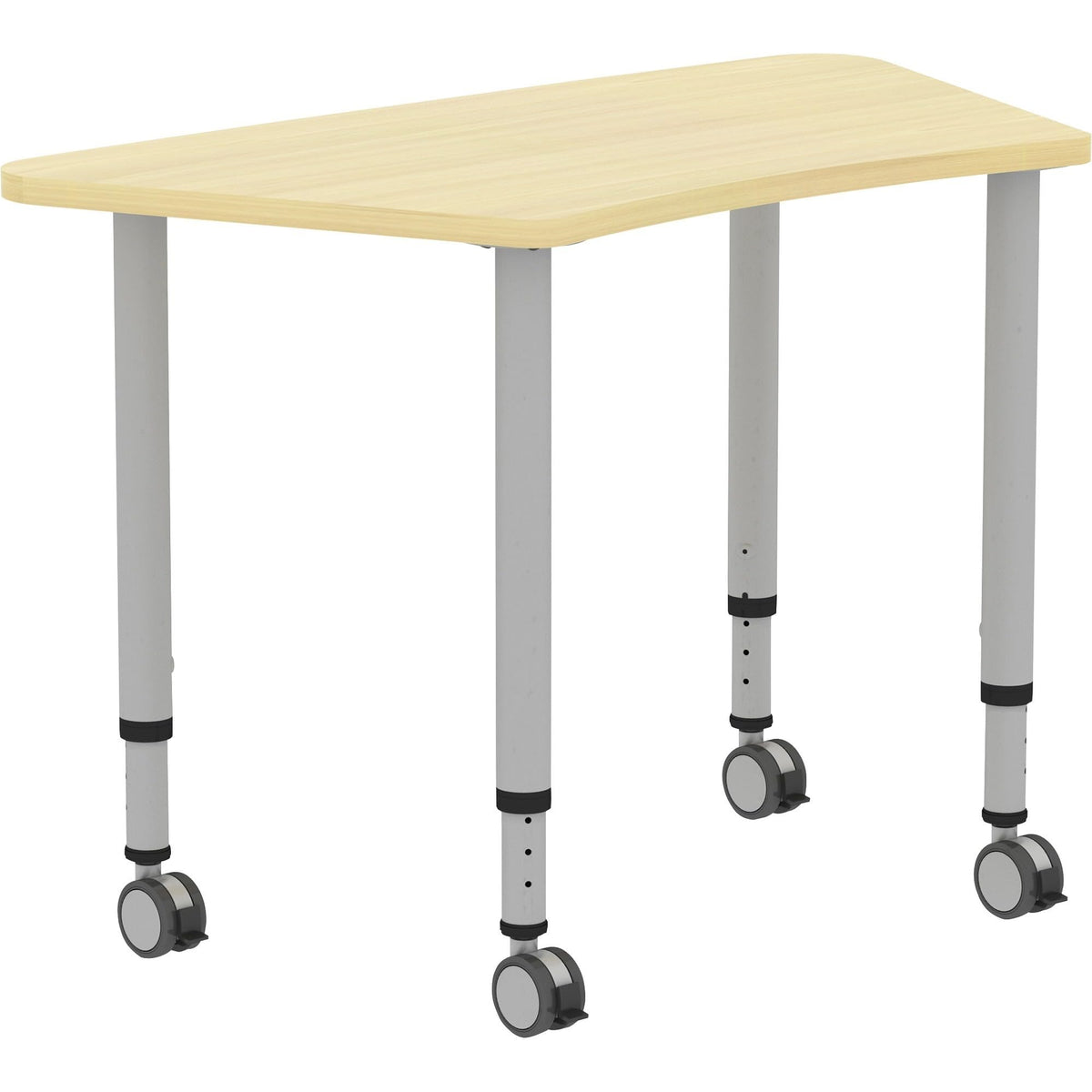 Lorell - Llr69584 - Height-Adjustable Trapezoid Table