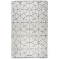 Rizzy Home Alora Decor Madison 8' X 10' Trellis Ivory/Silver Hand-Tufted Area Rug