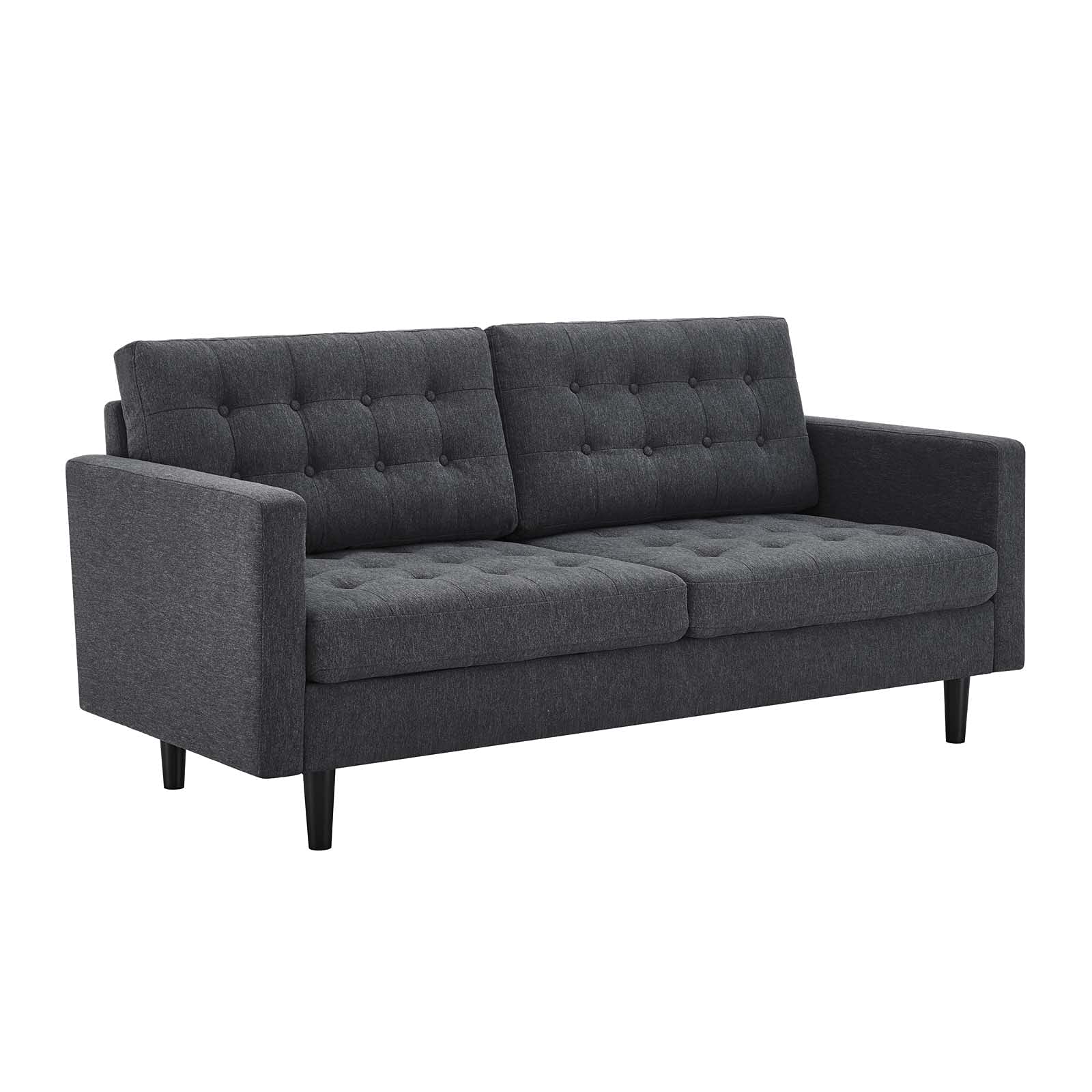 Modway Exalt Sofas, Charcoal