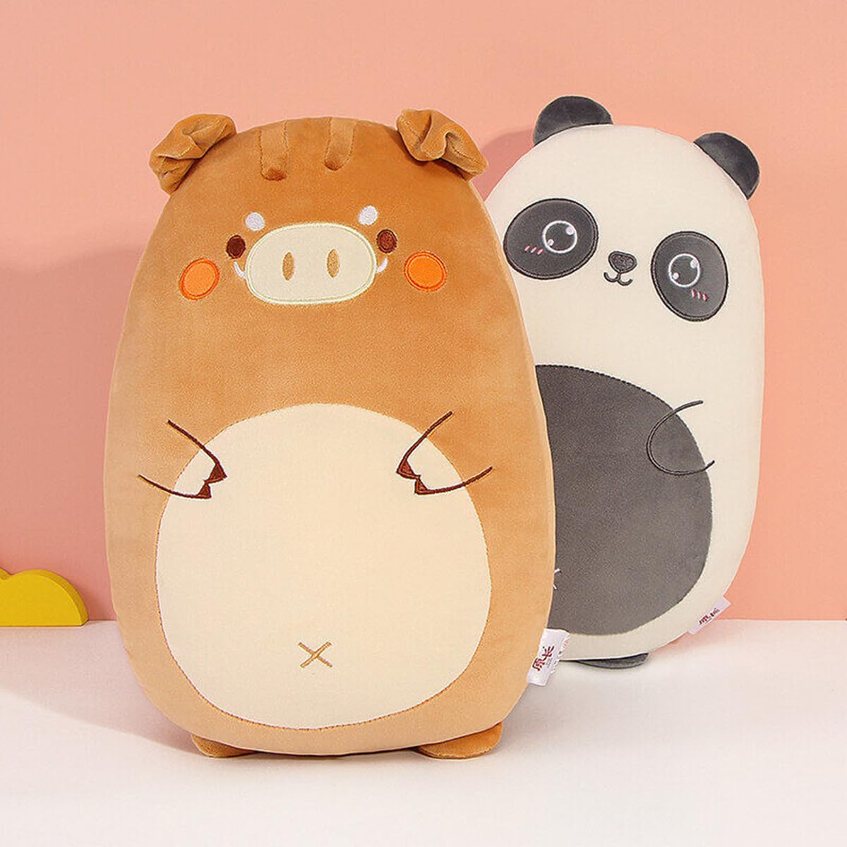 Kekeso Panda Plush Hugging Pillow Cute Stuffed Animal Plush Toy Throw Pillow Soft Cartoon Plushie Sleeping Pillow For Kids (Pand