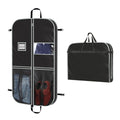 Zilink Upgrade 43 Garment Bag for Suit, Leather,Fur, Mink Coat and Sweater with 3.9 Gusset and Stable Buckles Heavy Duty, Hangin