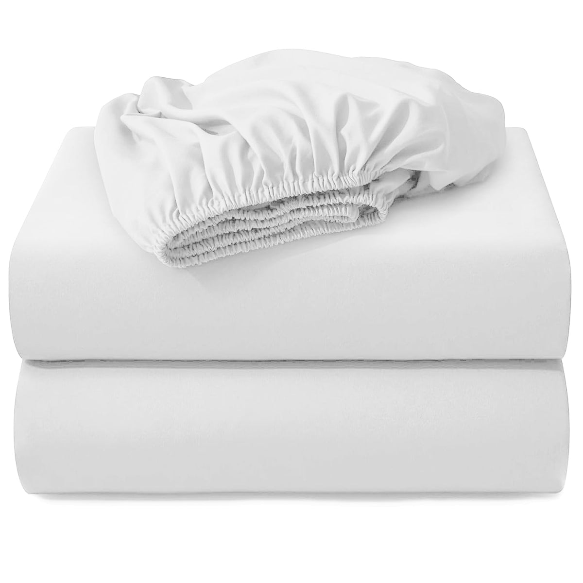 Hotella 2 Pack 100% Microfiber 60''X80'' Queen Size Fitted Sheet Only, Hotel Quality Deep Pocket Bottom Sheet, Up To 14 Inch Bed