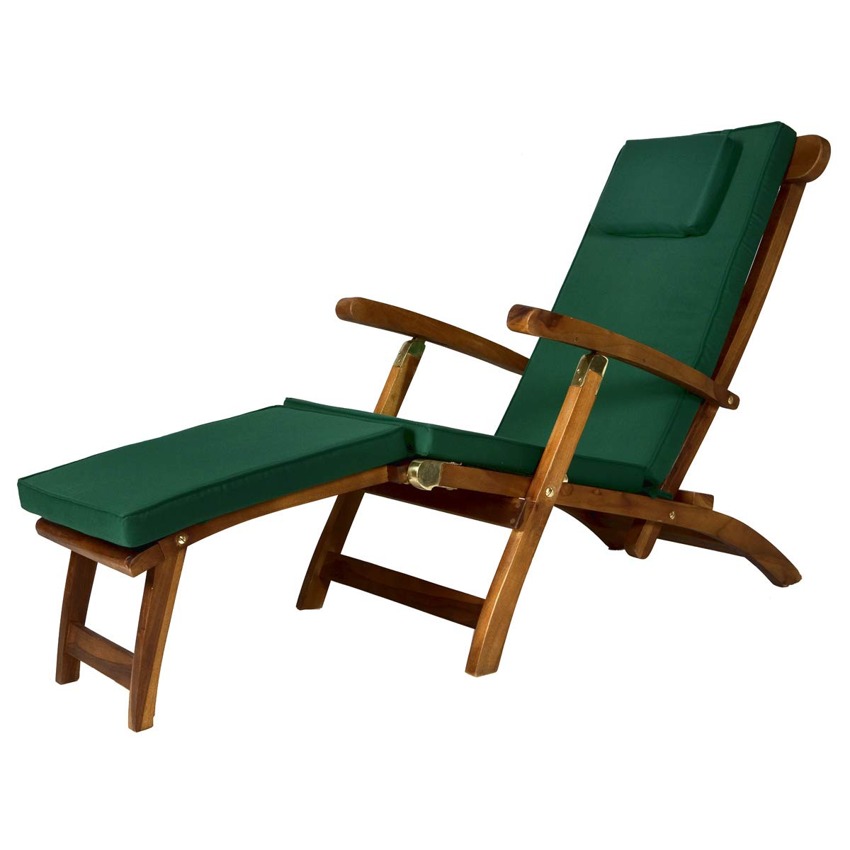 All Things Cedar TF53-G Teak Steamer Chair