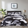 Holawakaka Twin Size Camouflage Bedding Comforter Set With Sheets, Boys Girls Men Camo Bed In A Bag 5 Pieces,Kids Teens Dorm Bed