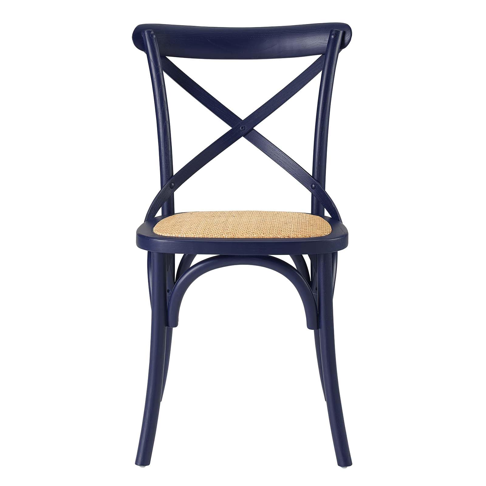 Modway Gear Dining Side Chair, Midnight Blue