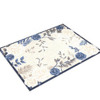 Nourison Aloha Indoor/Outdoor Modern Blue/Grey 6' X 9' Area Rug, Easy Cleaning, Non Shedding, Bed Room, Living Room, Dining Room, Kitchen (6X9)