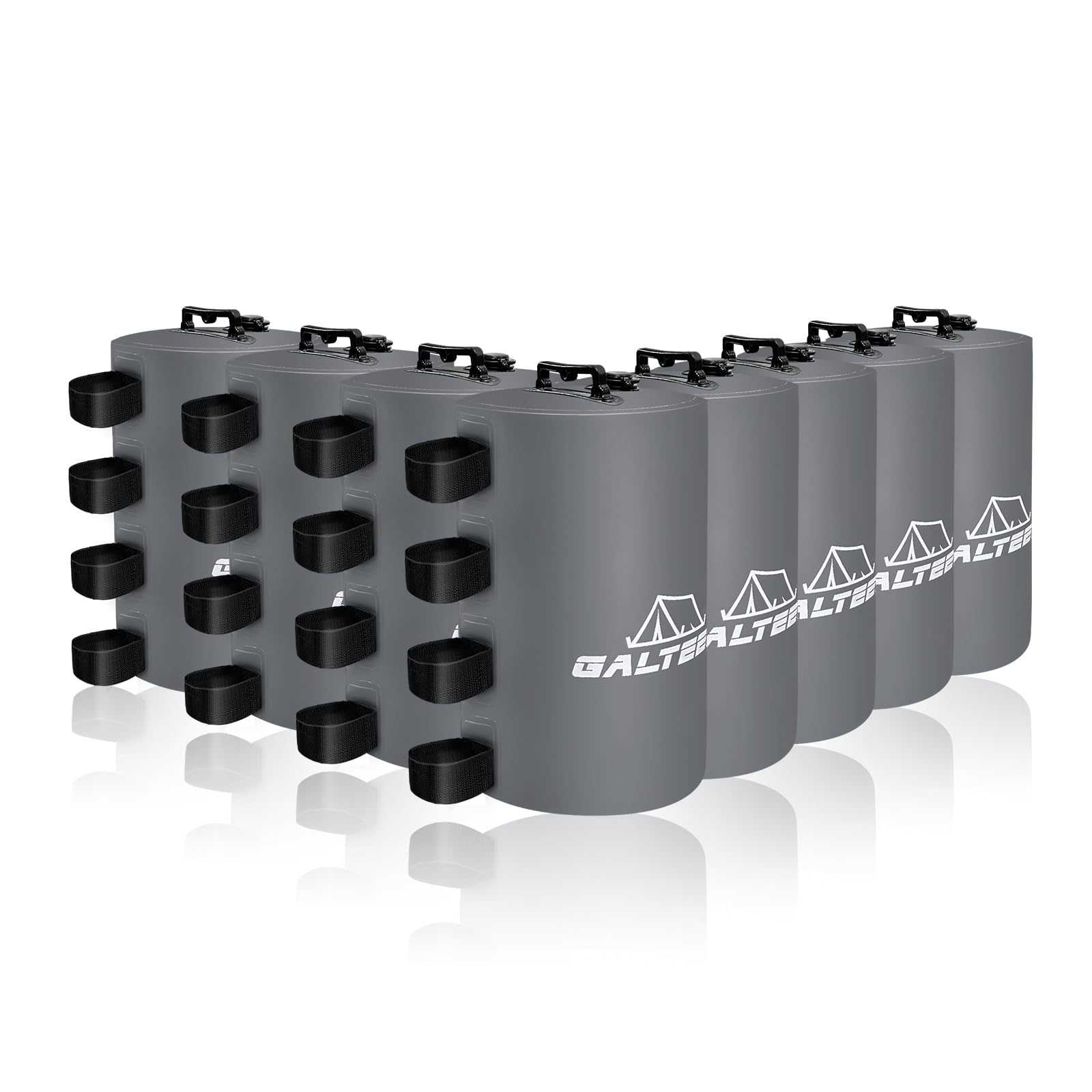 Galteed Canopy Water Weight Bag,440Lbs Water Tent Weights Set Of 8 Leg Weights For Pop Up Canopy,Canopies,Tent,Gazebo,Gray