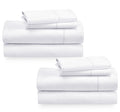 California Design Den 2-Pack Sheet Sets King Size - 400 Thread Count 100% Cotton Sateen - Extra Soft, Breathable & Cooling Sheet