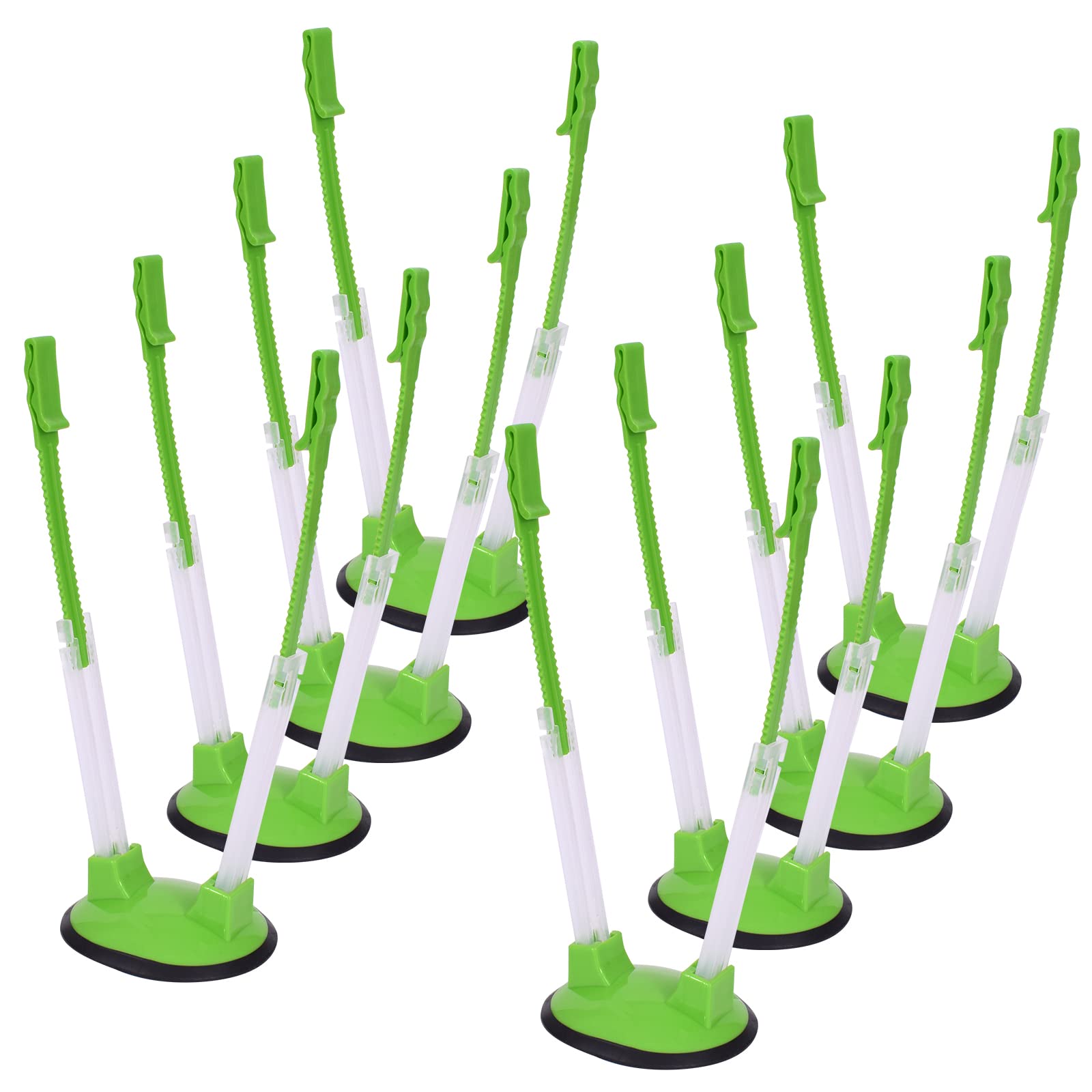 Baggy Rack - (8 Pack),Food Storage Bags Clip, For Food Prep Bag/Plastic Freezer Bag/Ziploc Bag Holder Stand,Meal Planning/Prep B