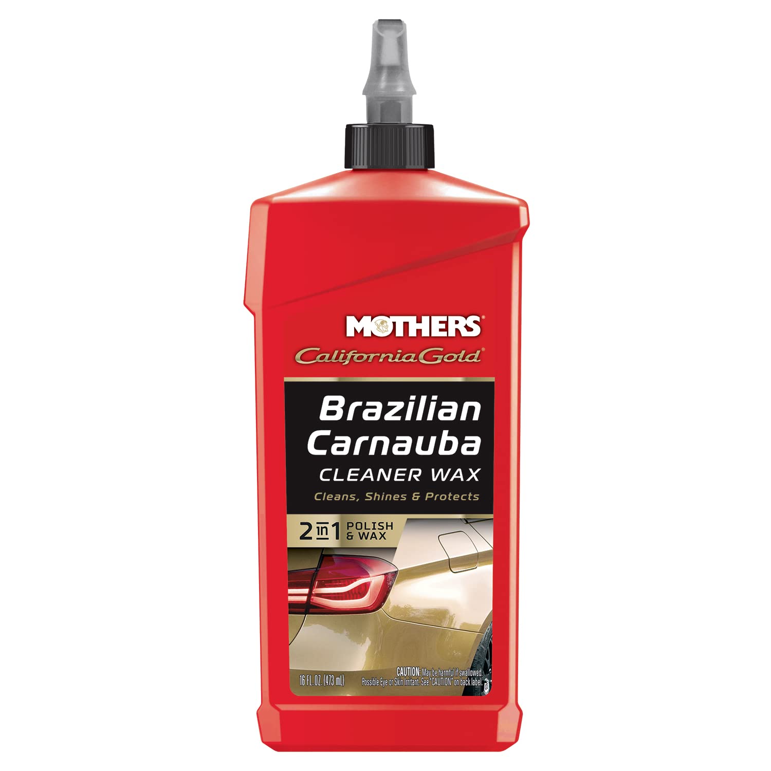 Mothers California Gold Cleaner Wax - 1 Ounce (Pack of 16) - Premium Car Wax for Shine and Protection