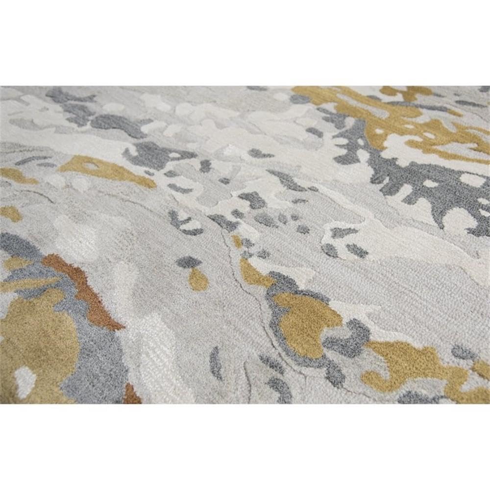 Rizzy Home Alora Decor Lapis 5' X 8' Gray/Medium Gray/Lt. Gray/Lt. Green Area Rug