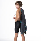 Flow Hydro Sport Towel - Microfiber Quick Dry Swimming Towels For Swim, Pool, Triathlon, And Other Water Sports In Medium, Large
