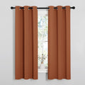 NICETOWN Halloween Blackout Curtain Panels for Girls Room, Nursery Essential Thermal Insulated Solid Grommet Top Blackout Drapes