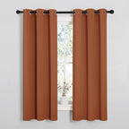 NICETOWN Halloween Blackout Curtain Panels for Girls Room, Nursery Essential Thermal Insulated Solid Grommet Top Blackout Drapes
