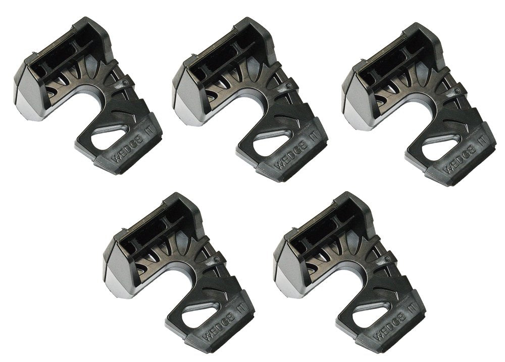 Wedge-It - The Ultimate Door Stop - Black (5 Pack)