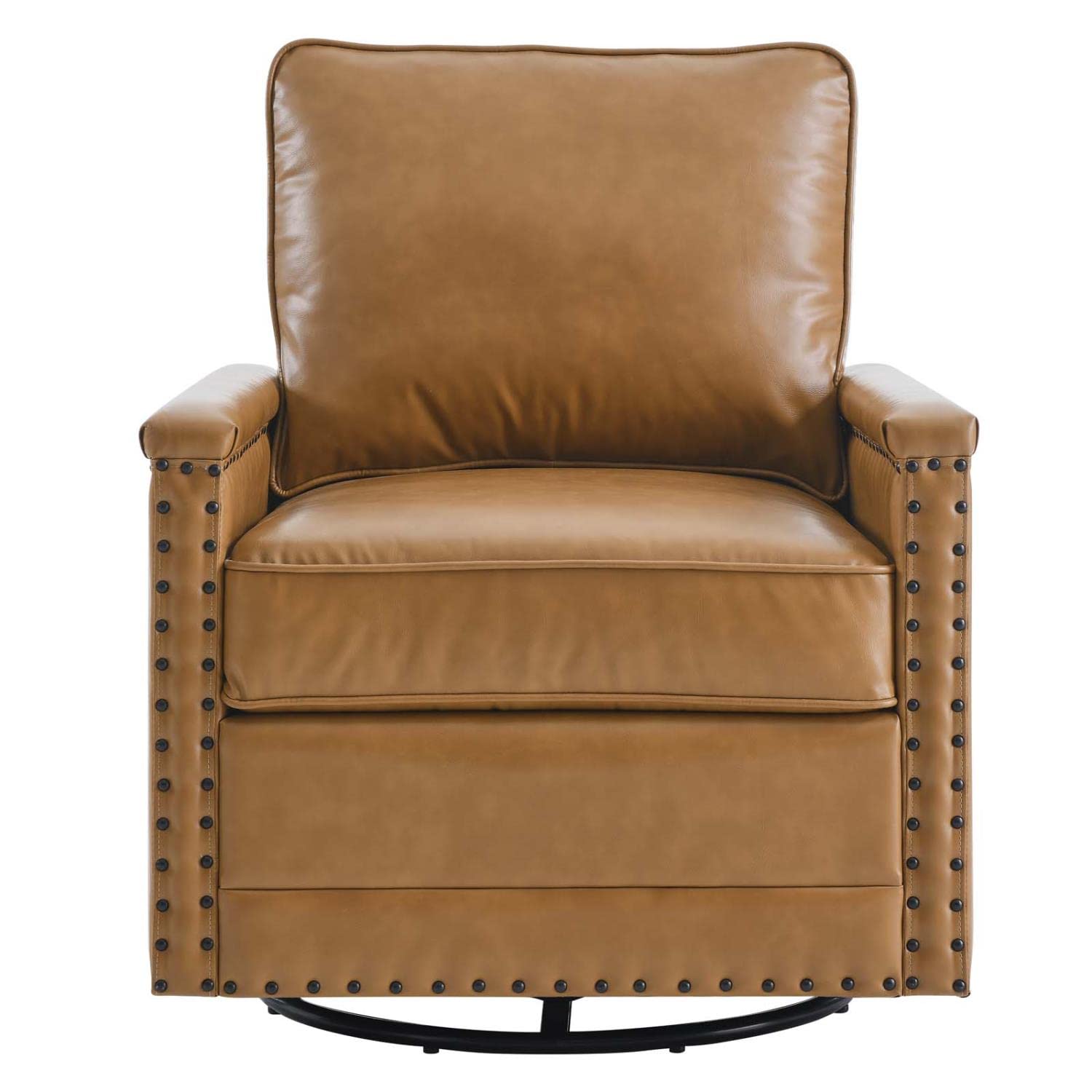 Modway Ashton Sofas, Swivel Chair, Tan