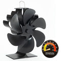 JossaColar Wood Stove Fan Heat Powered Stove Fan, Fireplace Fan Stove Fan Non Electric, Thermal Fan Eco Fans for Wood Burning St
