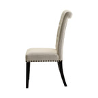 Coaster Home Furnishings 190162-CO Dining Chair, Beige, 19.5" W x 26.25" D x 41.5" H