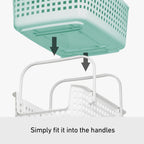 Like-It Scb-7 Daily Use Inside Or Outside. Movable Handles Make It Easy To Carry Around | Portable Large Basket For Kitchen, Lau