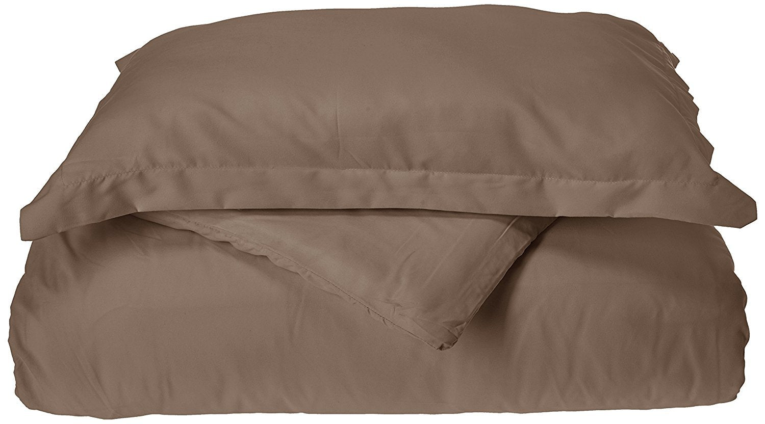 Elegant Comfort 1500 Premier Luxury Hotel Quality Super Soft Wrinkle Free And Fade Resistant 4-Piece Bed Sheet Set, Full, Taupe