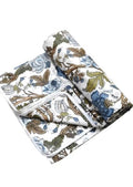 Elegance Reversible 3 Layered Pure Cotton Single Bed Blanket/Duvet/Comforter/Ac Dohar (Multicolor, Design 6)