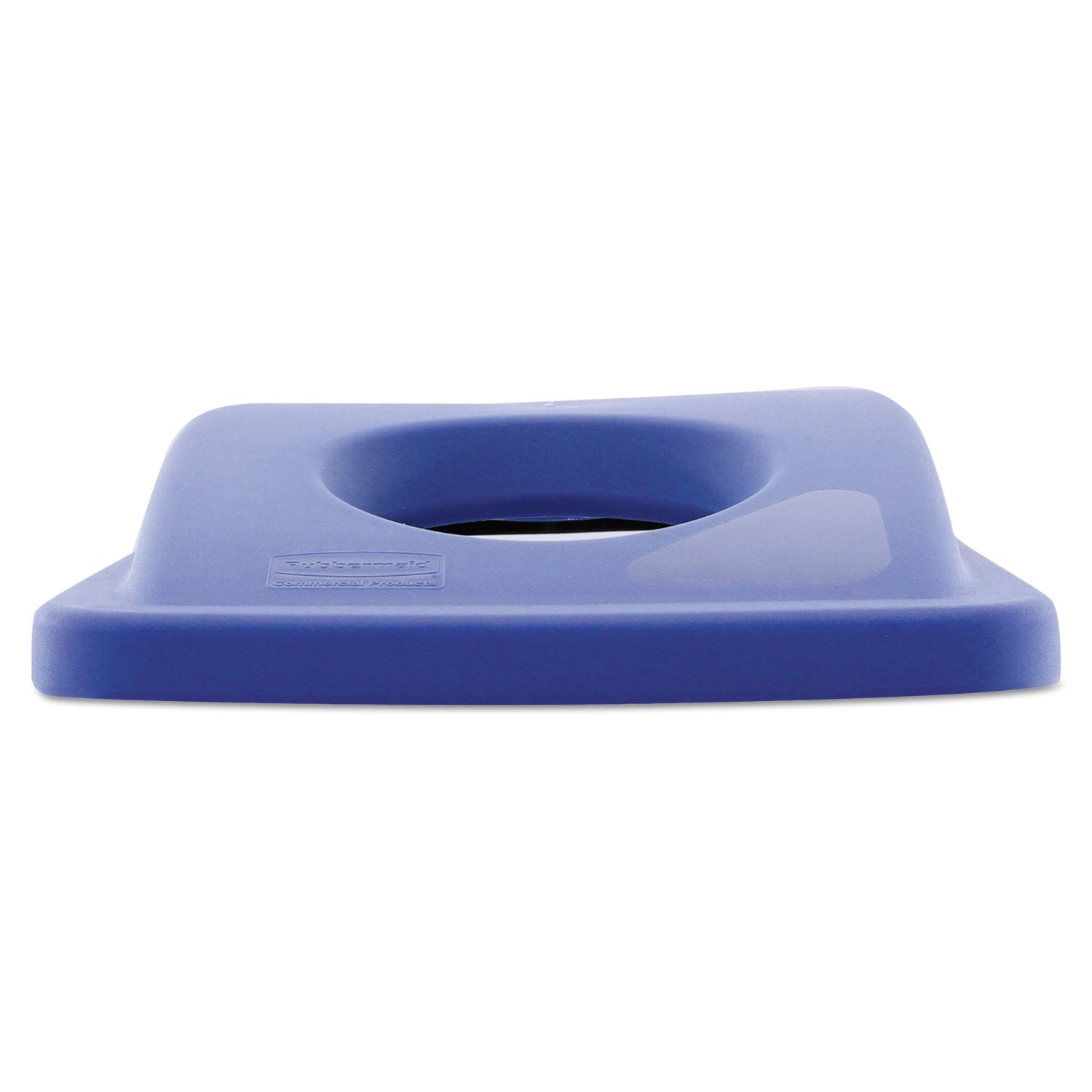 Rubbermaid Commercial 269288Be Lid For Slim Jim Bottle Recycling Container 20 3/8 X 11 3/8 Blue