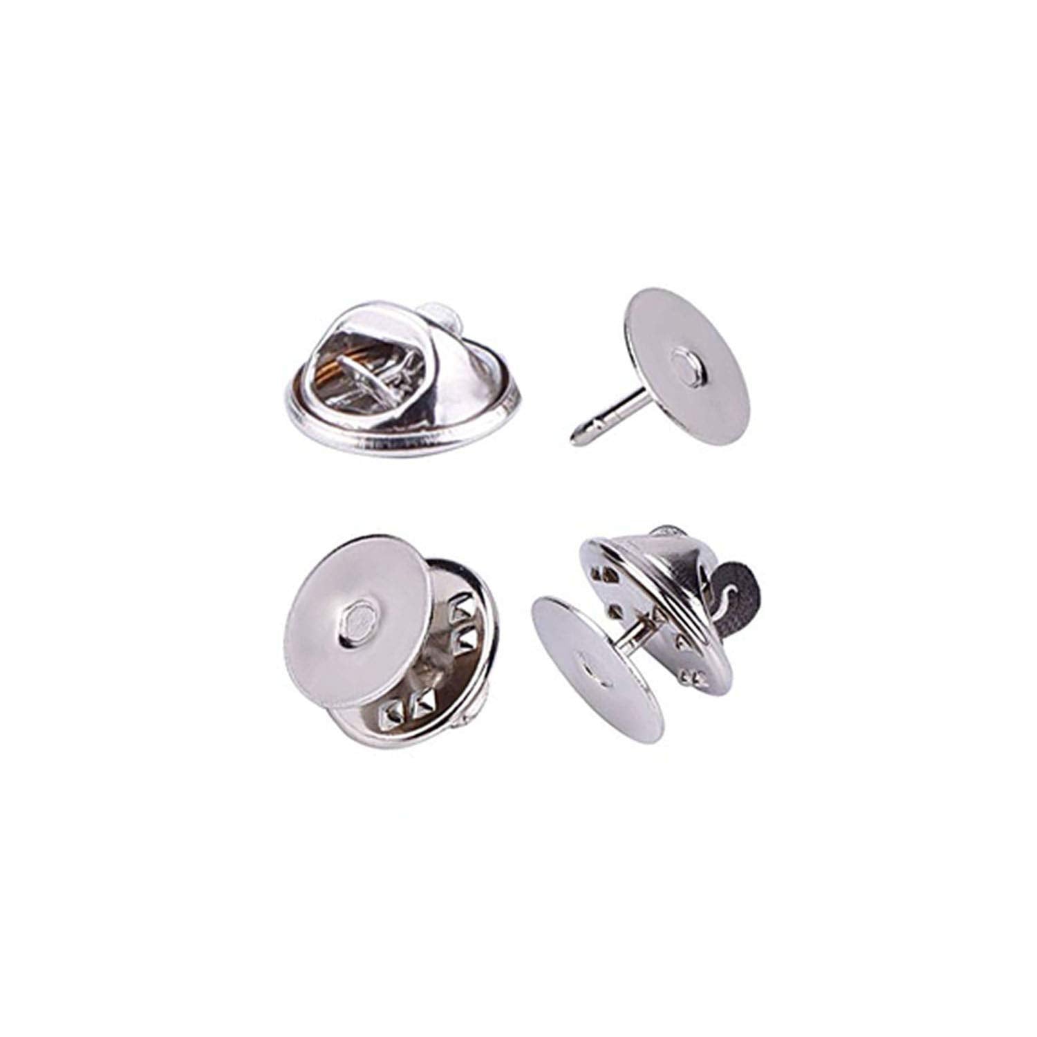 Tie Tacks Blank Pins With Clutch Back - Pack Of 10 - By I Craft For Less
