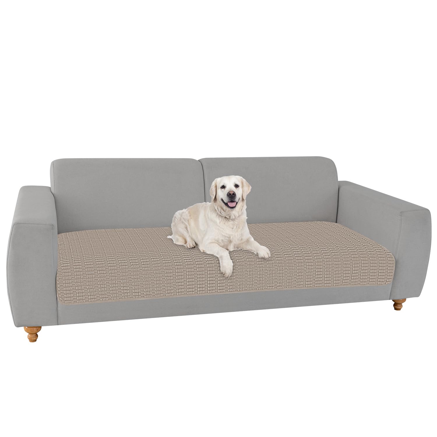 Foxdecor Dog Bed Cover Couch Cover for Pet, Anti-Slip Couch Pads for Sofa Chair Recliner Bed Furniture Protector, 32x82 inch Bro