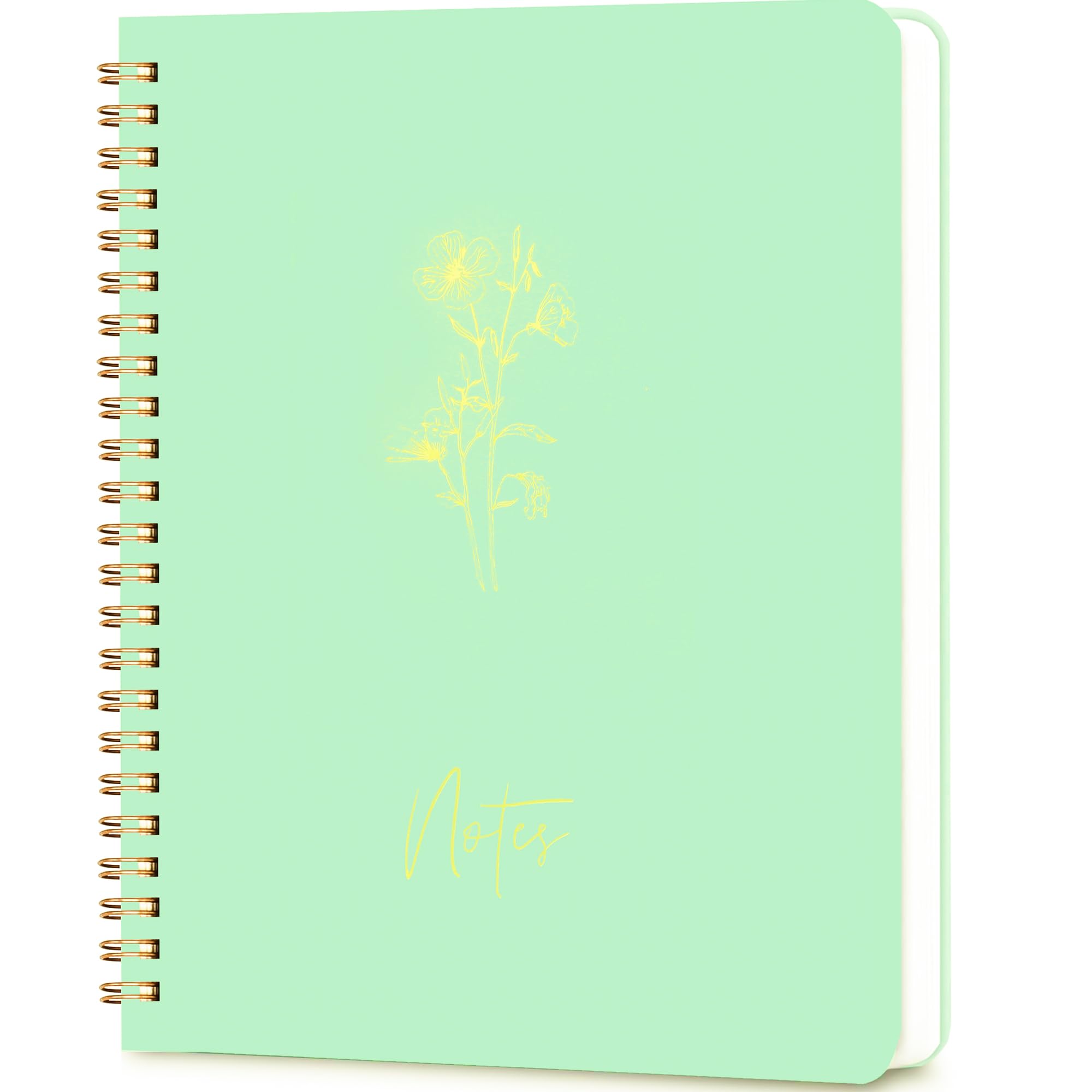 Spiral Notebook Journal For Women & Men College Ruled Notebook With Large Pockets And Lined Pages - Perfect To Stay Organized An