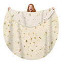 Moonysweet Tortilla Blanket For Adult And Kids Double Sided Novelty Food Blanket 71 Inches Adult Size Funny Realistic Throw Blan