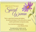 Special Woman Christian Perpetual Calendar - 365 Special Messages And Verses To Brighten Your Day - Free Standing For Table Or D