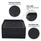 Annkut Bed Risers 1.5 Inch Heavy Duty, Furniture Risers For Bed Sofa Table And Couch Lifting,Square Adjustable Risers Blocks, Su