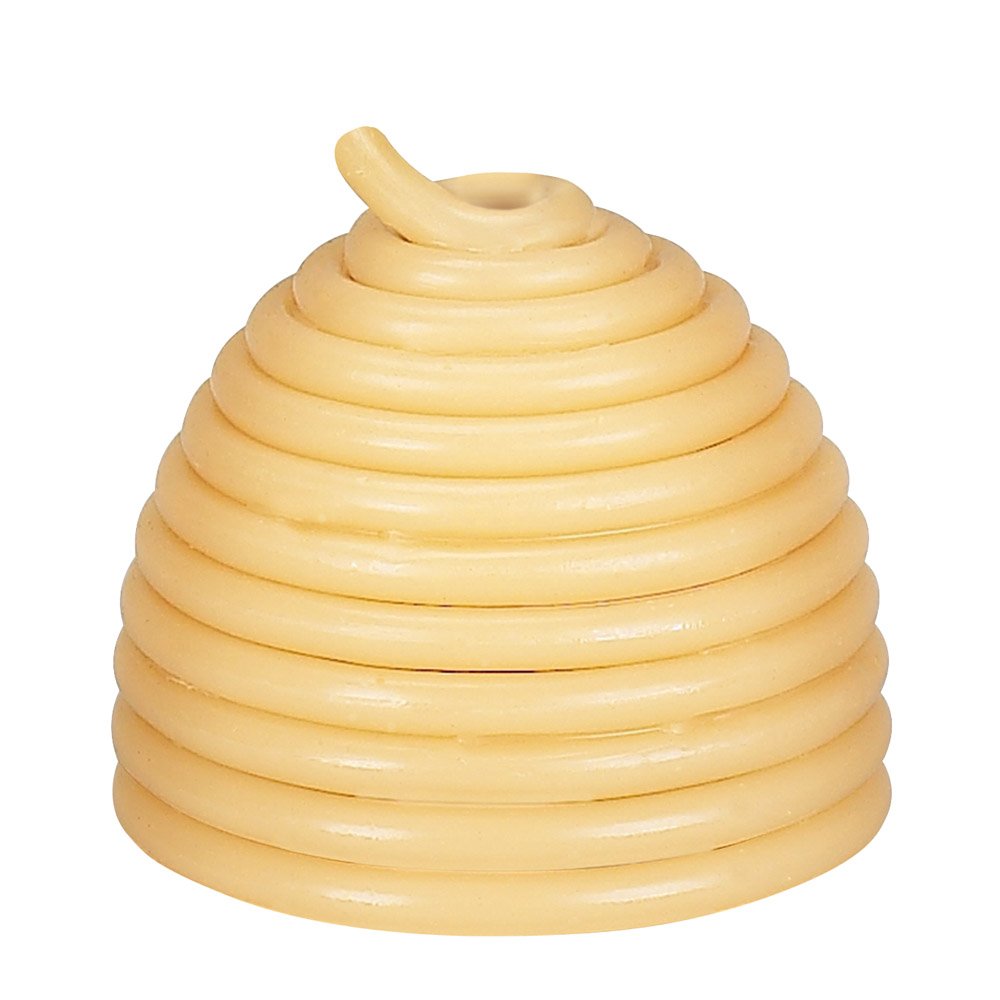 Candle by the Hour 50-Hour Beehive Candle Refill, Eco-friendly Natural Beeswax with Cotton Wick