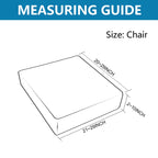 Nc Home Water Repellent Sofa Seat Slipcovers Stretch Cushion Covers, Seaters Replacement For Furniture Protector, Soft Flexibili
