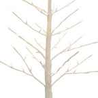 Melrose Paper 78 Led Lights Twig Christmas Tree, 36-Inch Height, White, Holiday Season Decoration