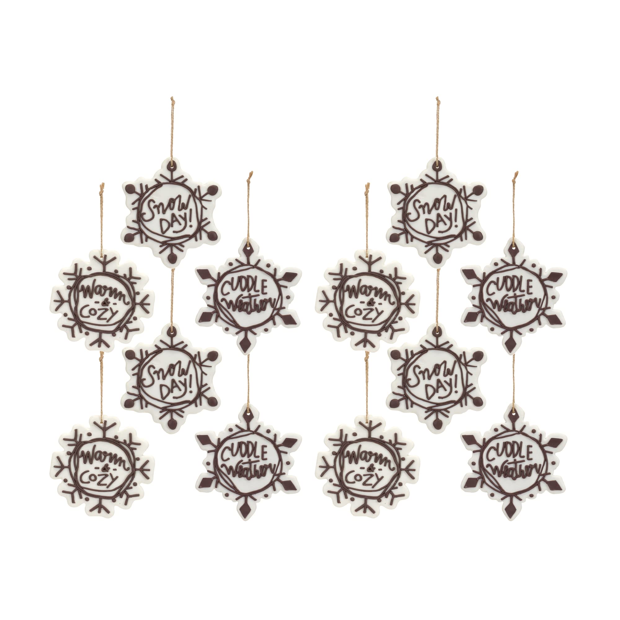 Snowflake Ornament (Set Of 12)