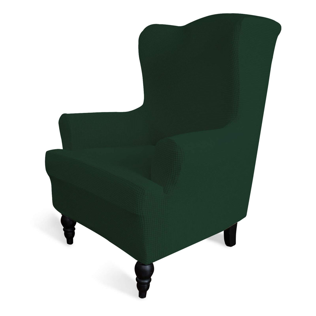 Easy-Going Stretch Wingback Chair Sofa Slipcover 1-Piece Sofa Cover Furniture Protector Couch Soft with Elastic Bottom Polyester