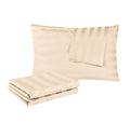 100% Egyptian Cotton Standard Pillow Protectors Set Of 2, 400 Thread Count Sateen Weave Cooling Pillowcase, Easy Care Zippered S