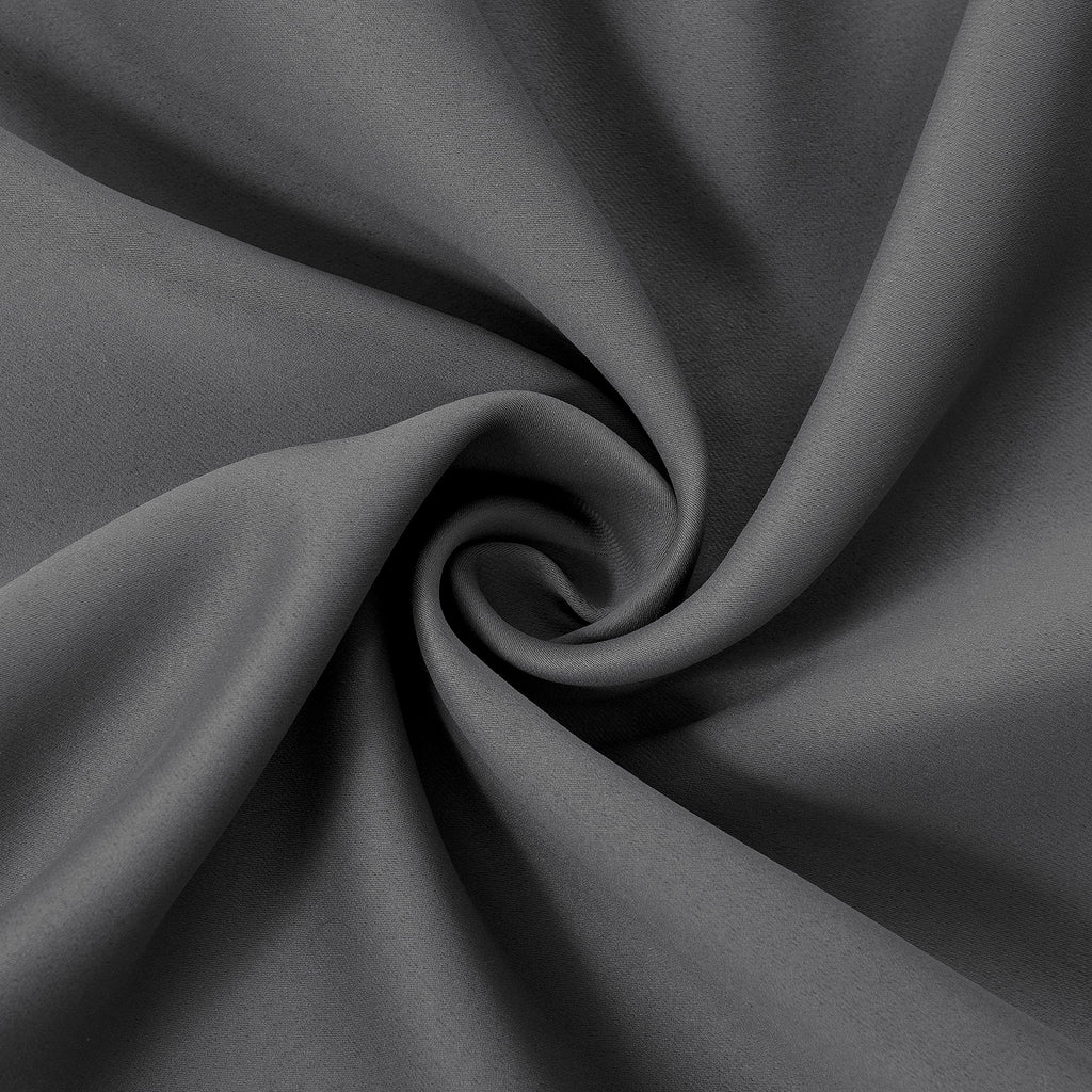 Lemomo Grey Thermal Blackout Curtains/38 X 54 Inch/Set Of 2 Panels Room Darkening Curtains For Bedroom