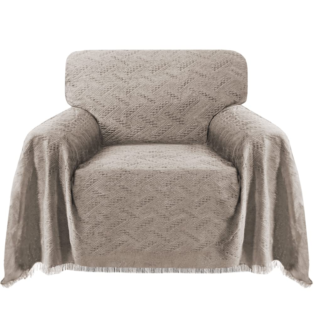 Turquoize Cotton Sofa Cover Couch Cover Sand Couch Protector Sofa Throw Cover for Couches Washable Sectional Sofa Couch Covers f