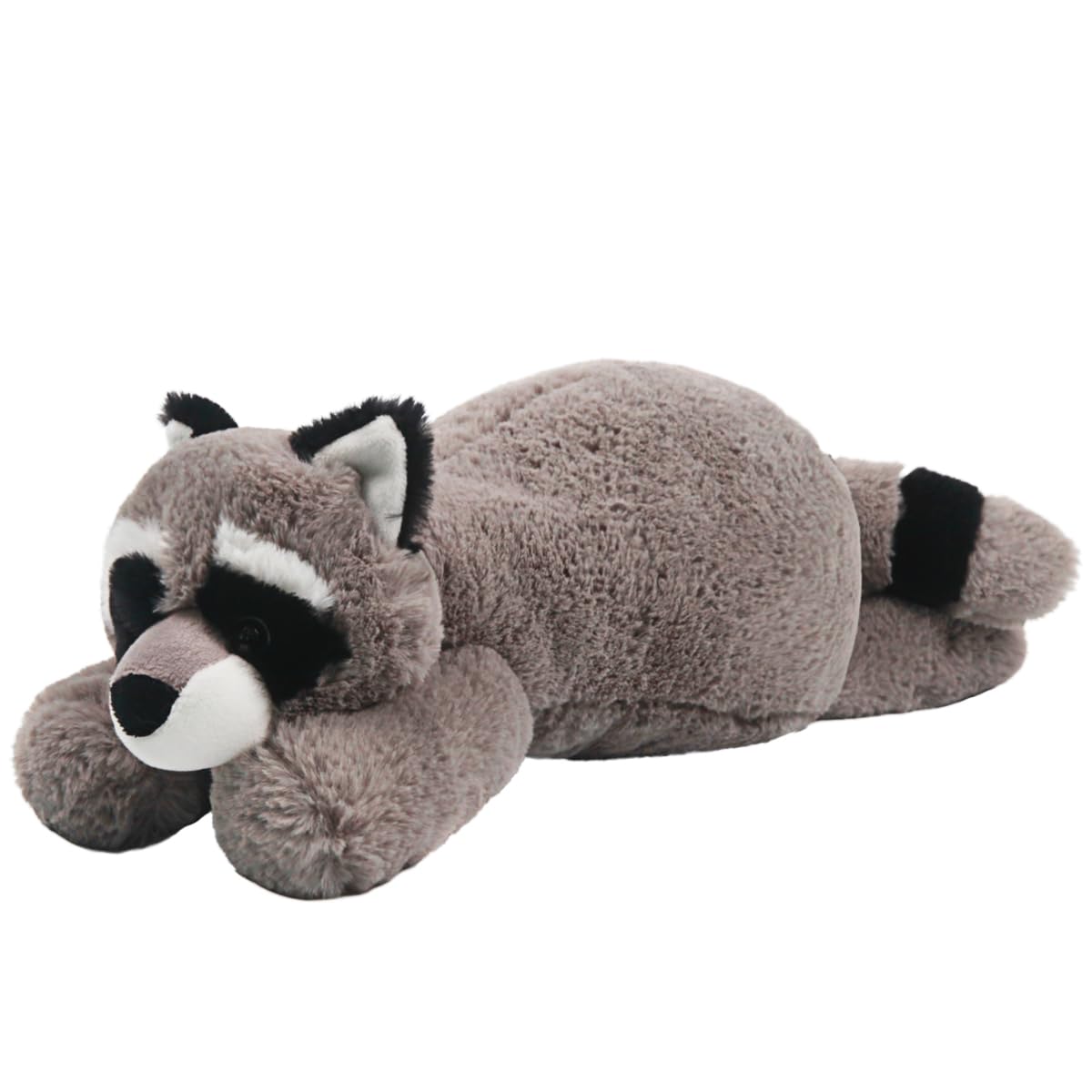 ARELUX Soft Raccoon Stuffed Animals:18in Raccoon Plush Cute Cuddly Body Pillow Hug Sleeping Fluffy Wild Animal Toys Bed Decor Pl