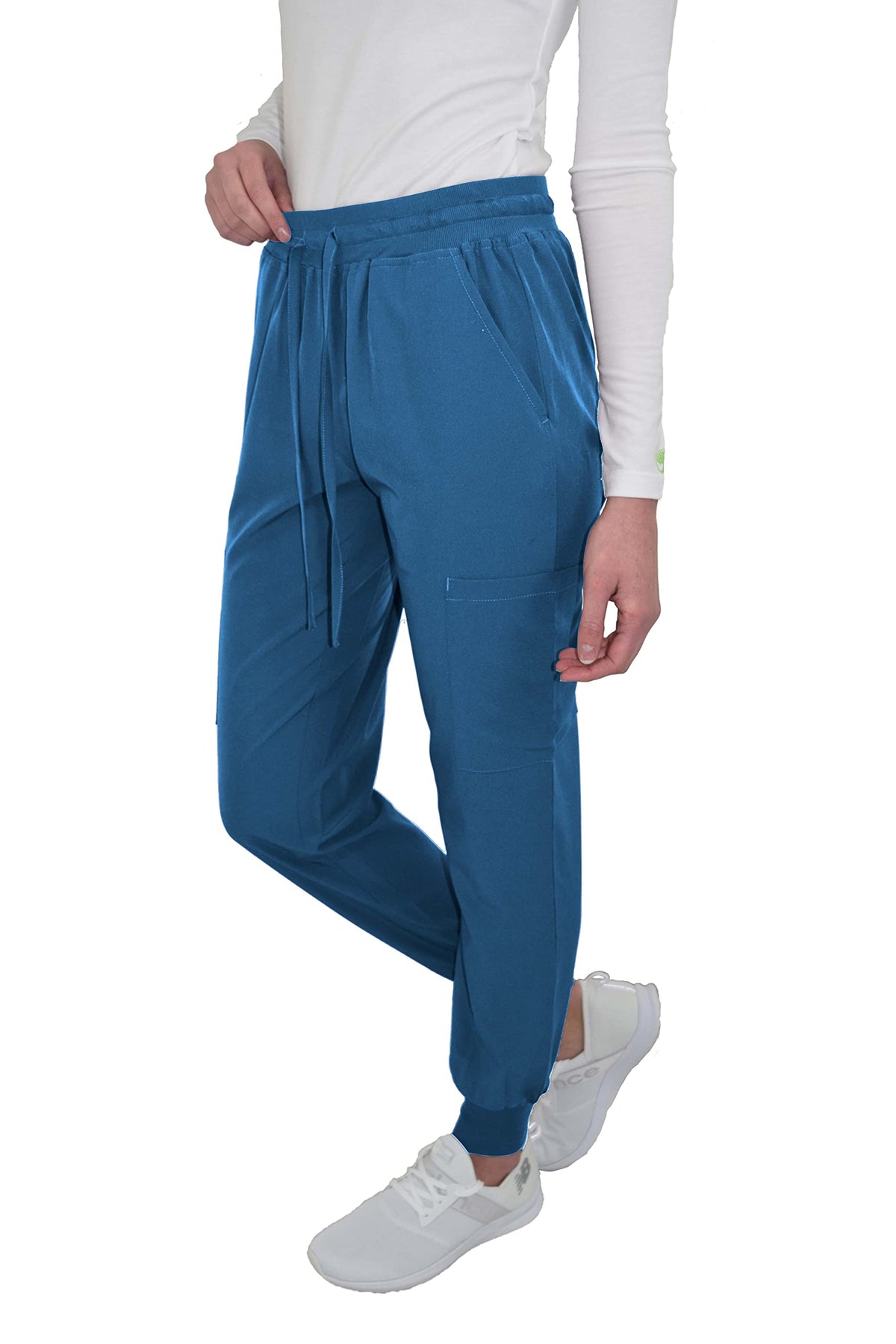 Gt Performance Womens Medical Nursing Jogger Scrub Pant Caribbean-Small