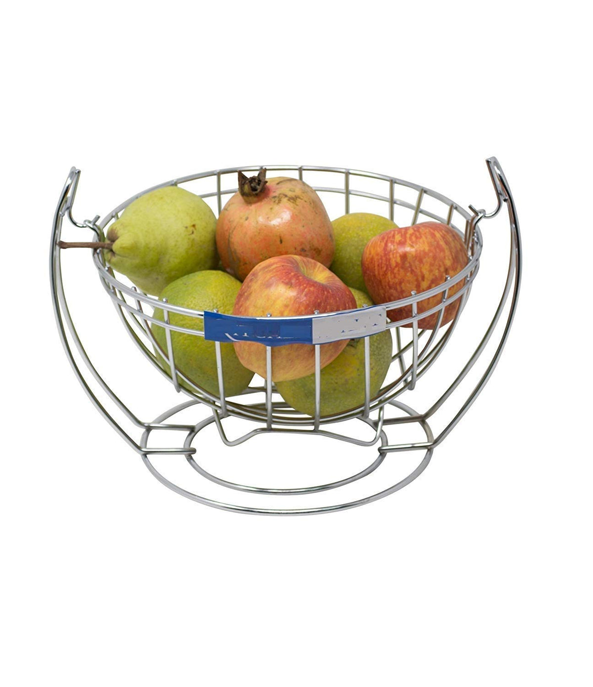 MYPS Swing Fruit and Vegetable Storage Basket Stand for Kitchen Stainless Steel Fruit Vegetable Basket