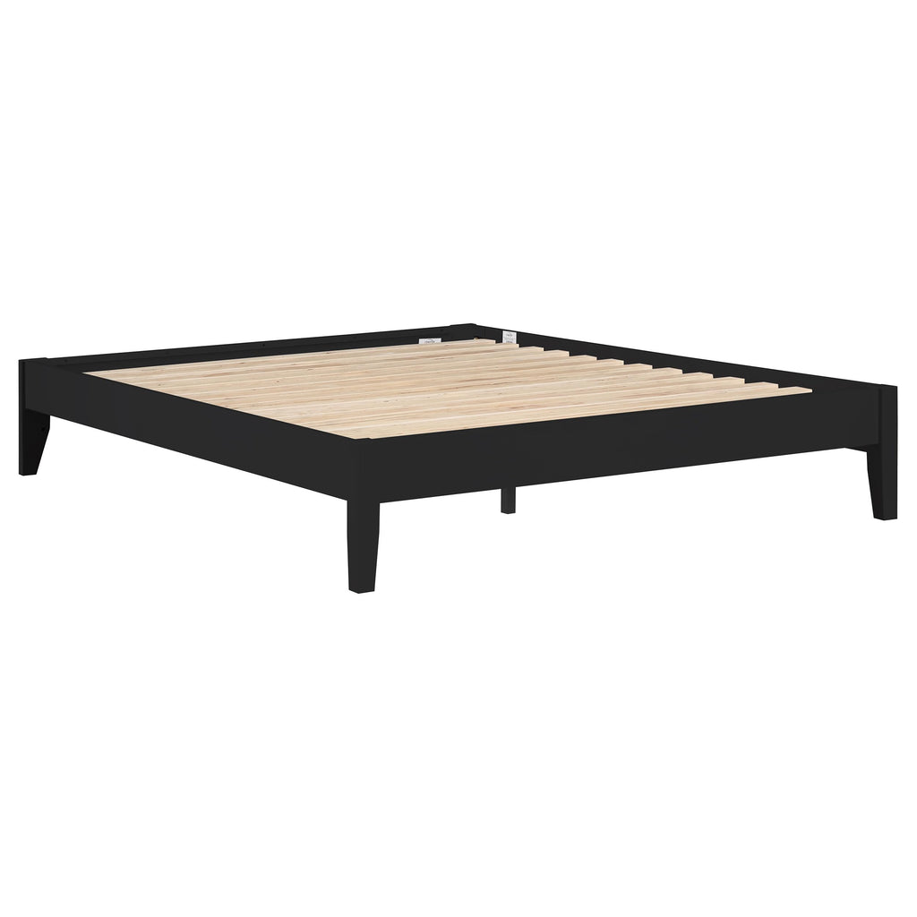 Coaster Home Furnishings Hounslow Platform Queen Bed Black