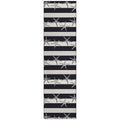 Seabreeze Sz12 Black Coastal Rug Runner 2' 3" X 7 ' 6"