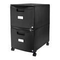 Storex 61312A01C File Cabinet, 1-Pack, Black