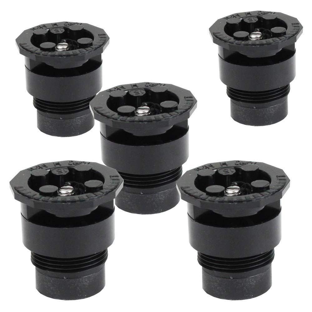 Toro 53470 5-Pack, 570 Series Mpr+ 15' Half Nozzle, Black